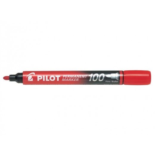 Pilot Rotulador Permanente 100 - Punta de Bala 4