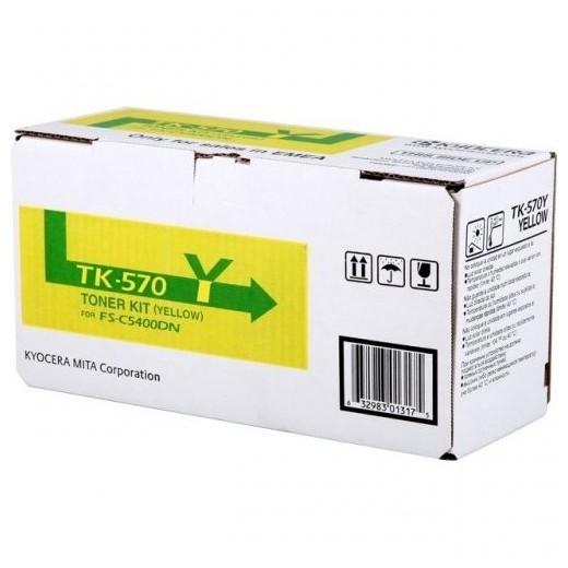 Kyocera TK570Y Amarillo Cartucho de Toner Original - 1T02HGAEU0/TK570Y