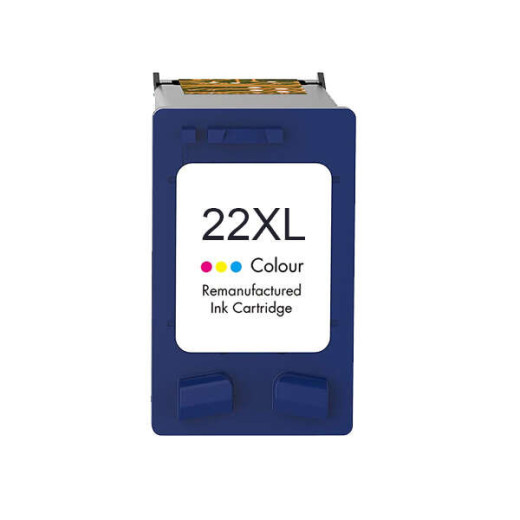 HP 22XL Color Cartucho de Tinta Remanufacturado - Reemplaza C9352AE/C9352CE