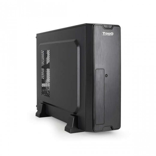 Tooq Caja Slim MATX TQC-3007U3CD 500W Lector Tarjetas - Color Negro