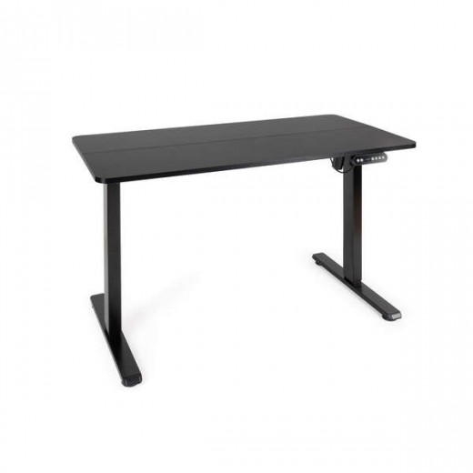 Tooq Origami Mesa de Escritorio Electrica Ajustable en Altura 730-1180mm - Motor DC 100-240V - Tablero de MDF 18mm - Color Negro