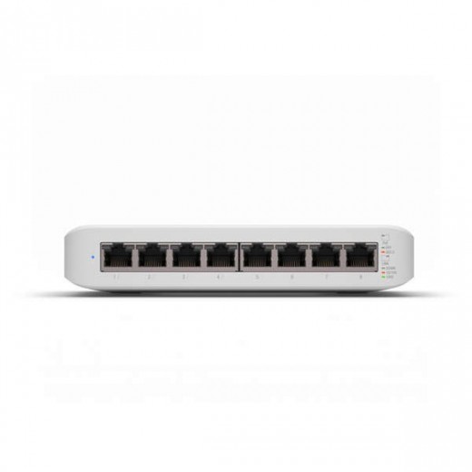 Ubiquiti USW Lite 8 PoE Switch 4 Puertos Gigabit PoE + 4 Puertos Gigabit