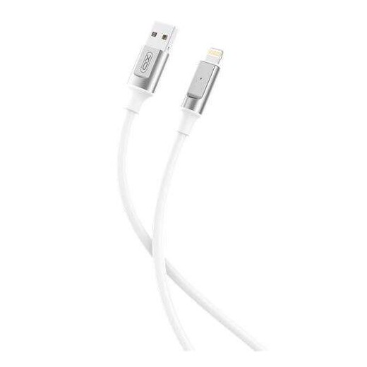 XO Cable NB251 Carga Rapida USB - Lightning - 6A - 1m - Color Blanco