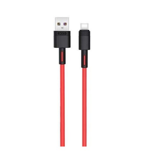 XO Cable NBQ166 Carga Rapida USB - Tipo C - 5A - 1m - Color Rojo