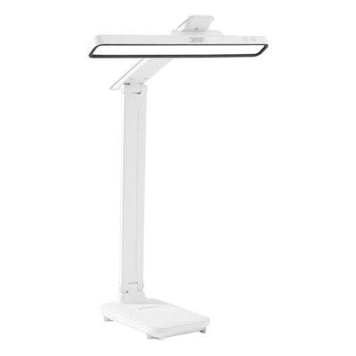 XO Lampara LED con Bateria - 3 Temperaturas de Luz - Plegable - Color Blanco