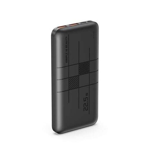 XO Powerbank PR187 10000mAh con Carga Rapida 22.5W - Pantalla LCD - 1x USB-C 20W