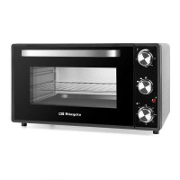 Orbegozo HO 385 Horno Electrico de Sobremesa - Potencia 2000W - Capacidad 38L - Sistema de Calor Superior E Inferior - Temporizador 60min - Termostato Regulable - Bandeja Recogemigas