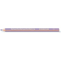 Staedtler Jumbo Noris 128 Lapiz Triangular de Color - Mina de 4mm - Resistencia a la Rotura - Diseño Ergonomico - Color Violeta