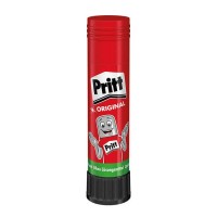 Pritt Barra de Pegamento 11grs - Sin Disolventes - 97% de Ingredientes Naturales - Lavable a 20ºC - Seguro para Niños