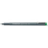 Staedtler Pigment Liner 308 Rotulador Calibrado - Trazo 0.3mm - Secado Rapido - Color Verde