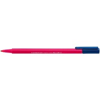 Staedtler Triplus Color 323 Rotulador de Punta Fina - Trazo 1mm Aprox - Tinta Base de Agua - Color Rojo Burdeos