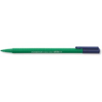 Staedtler Triplus Color 323 Rotulador de Punta Fina - Trazo 1mm Aprox - Tinta Base de Agua - Color Verde