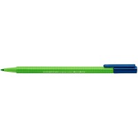 Staedtler Triplus Color 323 Rotulador de Punta Fina - Trazo 1mm Aprox - Tinta Base de Agua - Color Verde Amarillo