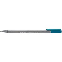 Staedtler Triplus Fineliner 334 Rotulador de Punta Fina - Trazo de 0.3mm - Tinta Base de Agua - Color Verde Opalo