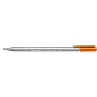 Staedtler Triplus Fineliner 334 Rotulador de Punta Fina - Trazo de 0.3mm - Tinta Base de Agua - Color Marron