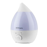 Orbegozo HU 2013 a Humidificador de Vapor Frio - Purifica el Aire - Regula la Humedad y Cuida tu Piel - Luces de Siete Colores para Relajacion - Funcionamiento Silencioso - Tanque de 1.3 L