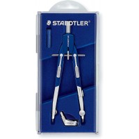 Staedtler Mars 552 01 Compas de Precision - Patas Articuladas - Ajuste Rapido