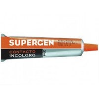 Supergen Contacto Pegamento Incoloro 20ml - Secado Rapido - No Contiene Tolueno - Resistencia al Envejecimiento y a los Rayos UV