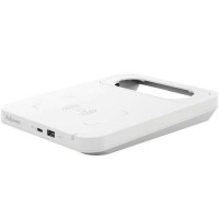 Fellowes Tallo Cargador Inalambrico - 2 Puertos USB - Carga Rapida - Color Blanco