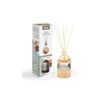 Prady Ambientador Mikado Sandalo y Canela - Frasco de Cristal 100ml y Varitas Difusoras