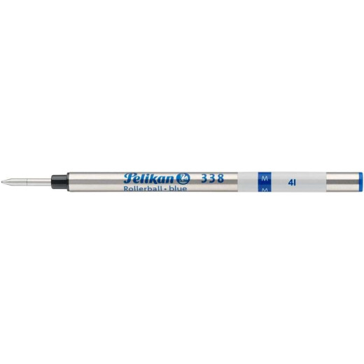 Pelikan Recambio Roller 338 M - Universal - para Boligrafo 338 - Facil de Cambiar - Color Azul