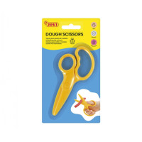 Jovi Dough Scissors Tijeras para Pasta de Modelar - Uso Infantil - Tambien Corta Papel - Color Amarillo