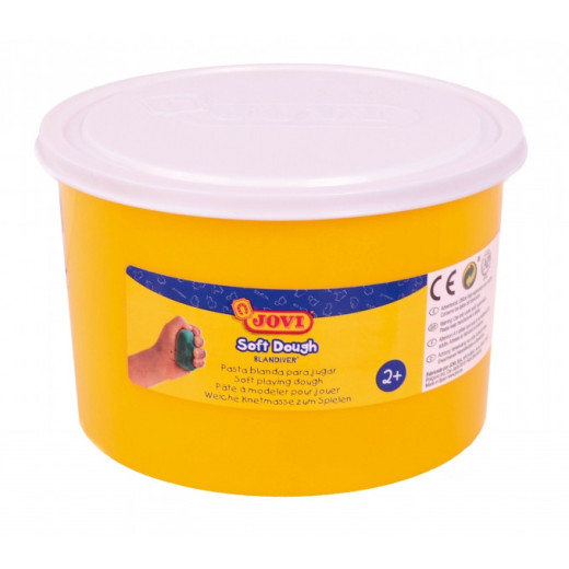 Jovi Soft Dough Blandiver Bote de Pasta de Modelaje 460gr - Blanda y Flexible - Facil de Amasar y Moldear - Ideal para Iniciacion al Modelaje - Color Blanco