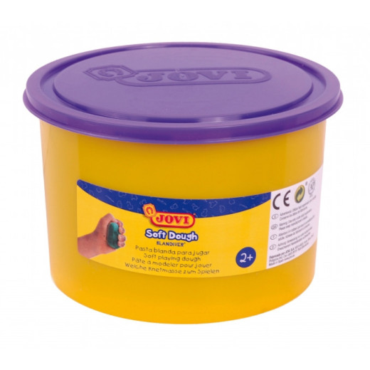 Jovi Soft Dough Blandiver Bote de Pasta de Modelaje 460gr - Blanda y Flexible - Facil de Amasar y Moldear - Ideal para Iniciacion al Modelaje - Color Morado