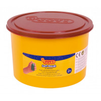 Jovi Soft Dough Blandiver Bote de Pasta de Modelaje 460gr - Blanda y Flexible - Facil de Amasar y Moldear - Ideal para Iniciacion al Modelaje - Color Marron
