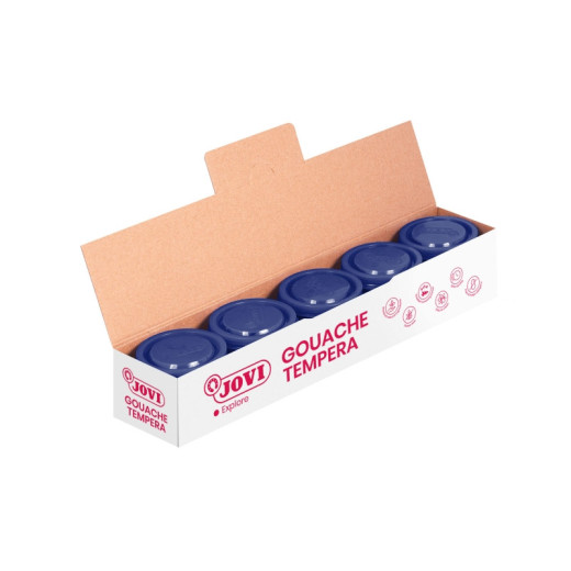 Jovi Bote de Tempera Escolar 35ml - Aplicacion en Multiples Superficies - Uso con Pincel