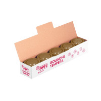 Jovi Bote de Tempera Escolar 35ml - Aplicacion en Multiples Superficies - Uso con Pincel