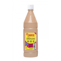 Jovi Tempera Paint Tempera Liquida 1000ml - Base Agua - Lista para Usar - Alto Poder Cubriente - Secado Rapido - Excelente Rendimiento - Facil Aplicacion - Color Ocre
