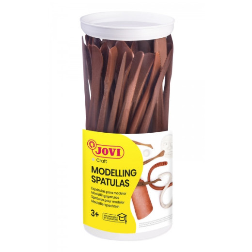 Jovi Bote de 45 Modeladores de Plastico - 5 Modelos - Herramientas para Arcilla