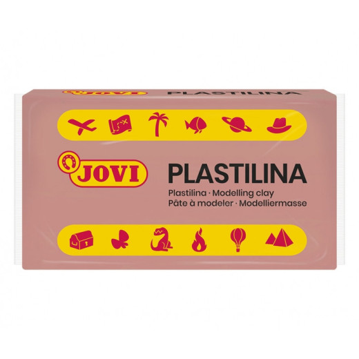 Jovi Caja de 30 Pastillas de Plastilina 50G - Muy Moldeable - No Se Seca - sin Gluten - Libre de Alergenos - No Toxica - Color Rosa