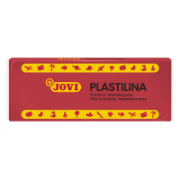 Jovi Caja de 15 Pastillas de Plastilina 150gr - Pasta Vegetal - No Se Seca - sin Gluten - Inocua - Facil de Moldear - Ideal para Figuras Voluminosas - Color Rosa