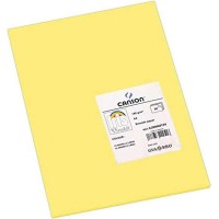 Canson Guarro Pack de 50 Cartulinas Iris A4 de 185g - 21x29.7cm - Color Amarillo Limon