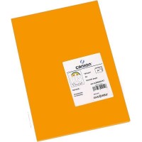 Canson Guarro Pack de 50 Cartulinas Iris A4 de 185g - 21x29.7cm - Color Mandarina