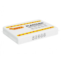 Jovi Caja de 15 Pastillas de Plastilina 350gr - Pasta Vegetal - No Se Seca - sin Gluten - Inocua - Facil de Moldear - Ideal para Figuras Voluminosas - Color Blanco