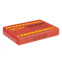 Jovi Caja de 15 Pastillas de Plastilina 350gr - Pasta Vegetal - No Se Seca - sin Gluten - Inocua - Facil de Moldear - Ideal para Figuras Voluminosas - Color Rojo