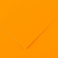 Canson Guarro Pack de 25 Cartulinas Iris de 185g - 50x65cm - Color Naranja Fluo