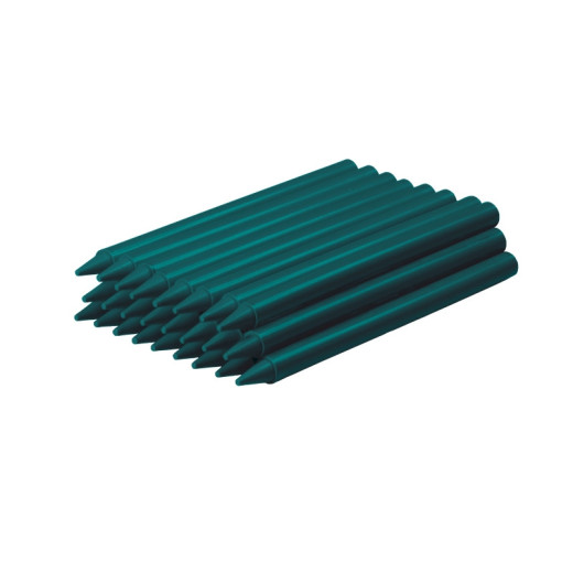 Jovi Plasticolor Estuche de 25 Ceras Plasticas - Resistentes - No Manchan - Agradable de Rayar - Acabado Brillante - Gran Duracion - Color Verde