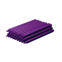 Jovi Plasticolor Estuche de 25 Ceras Plasticas - Resistentes - No Manchan - Agradable de Rayar - Acabado Brillante - Color Morado