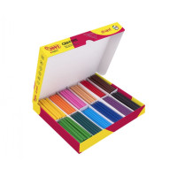 Jovi Crayons Student Caja de 300 Ceras Plasticas - Muy Resistentes - Acabado Brillante - Colores Mezclables - No Huelen Ni Manchan - Gran Duracion - Colores Surtidos