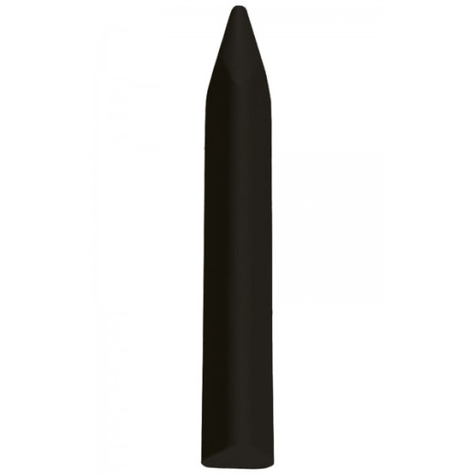 Jovi Triwax Estuche de 12 Ceras - Triangulares - No Manchan - Trazo Suave - Gran Rendimiento - Apto para Sacapuntas - Libre de Alergenos - Color Negro