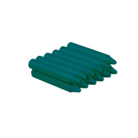 Jovi Estuche de 12 Ceras - No Manchan - No Huelen - Resistentes - Deslizan Bien - Faciles de Afilar - Desarrollan Motricidad Fina - Color Verde