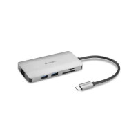 Kensington Hub 8 en 1 Conexion USB-C - Puertos: 3x USB 3.2