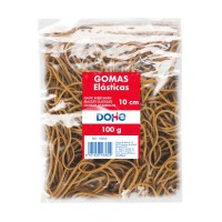 Dohe Gomas de Latex - Longitud 10cm - Gran Resistencia y Elasticidad - Bolsa de 100gr