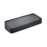 Kensington Replicador de Puertos USB 30 Universal Sd3600 - Video HD Doble de 1080P - Dos Puertos USB 30 Delanteros - Cuatro Puertos USB 20 Traseros - Placa de Montaje Vesa - Software de Ajuste de Pantalla - Color Negro