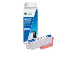 G&G Epson T2633/T2613 (26XL) Magenta Cartucho de Tinta Generico - Reemplaza C13T26334012/C13T26134012