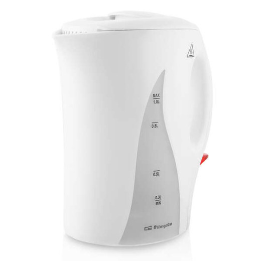 Orbegozo KT 4100 Hervidor de Agua Eficiente - Rapida Ebullicion - Apagado Automatico - Diseño Elegante y Facil Limpieza Maxima Comodidad en tu Hogar
